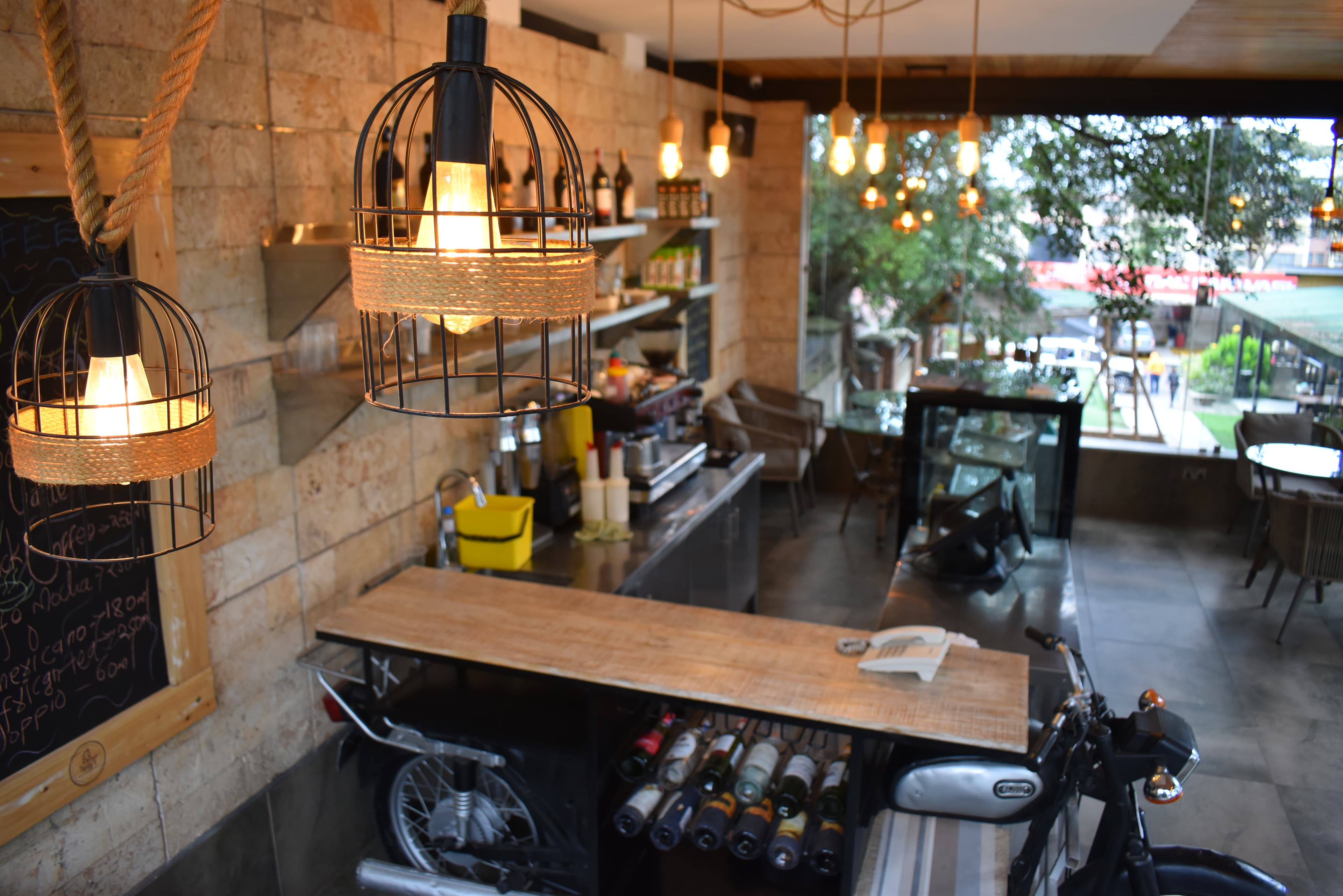 Warm wood interiors and welcoming dining spaces at Taidy's